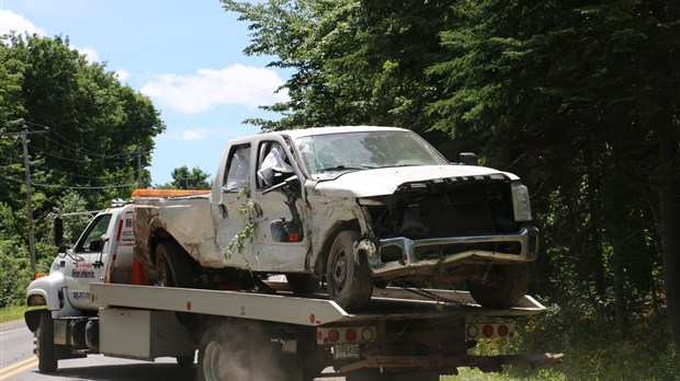 Trois accidents survenus cet après-midi