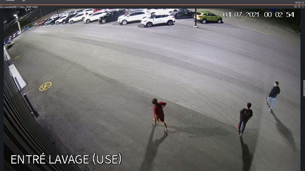 Vandalisme chez Saint-Georges Nissan: le concessionnaire diffuse la vidéo
