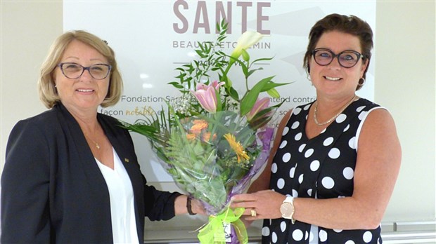 Pauline B. Pépin : bénévole récompensée par la Fondation Santé Beauce-Etchemin