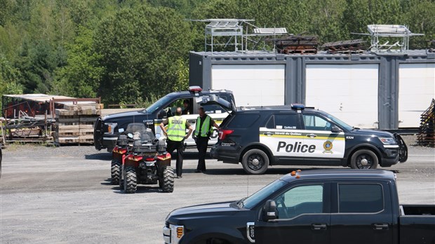 Opération policière en cours pour retrouver une femme