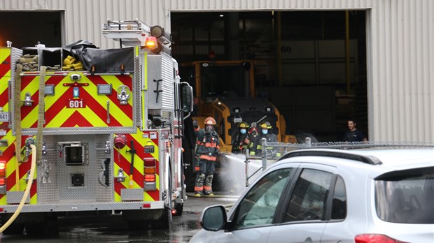 Feu de fours à l'usine de Boa Franc