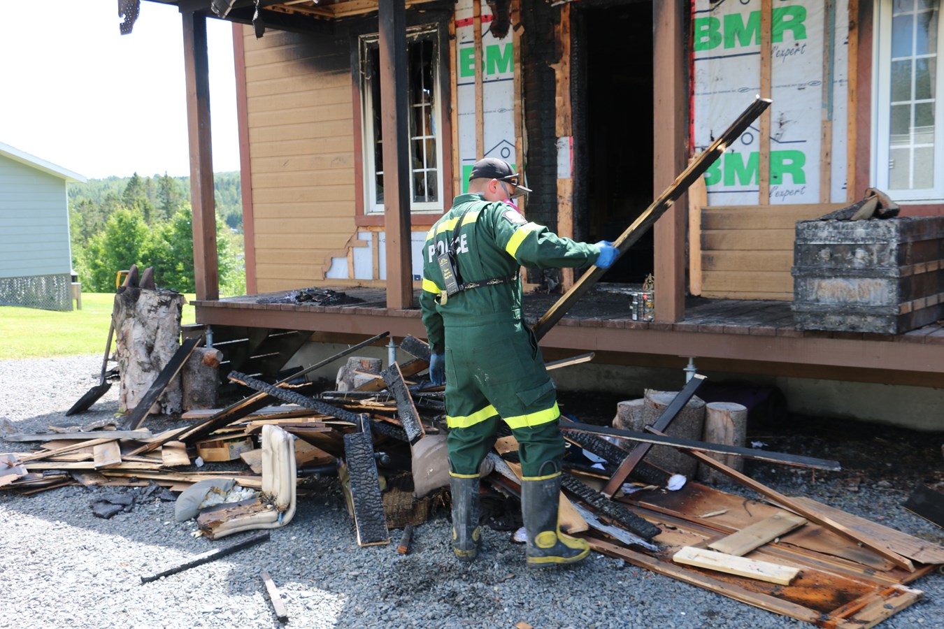 Un adolescent suspecté d'avoir mis le feu à une résidence de LacEtchemin