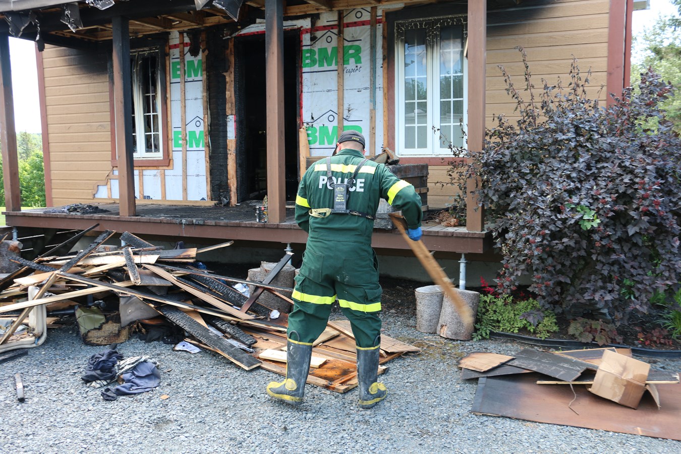 Un adolescent suspecté d'avoir mis le feu à une résidence de LacEtchemin
