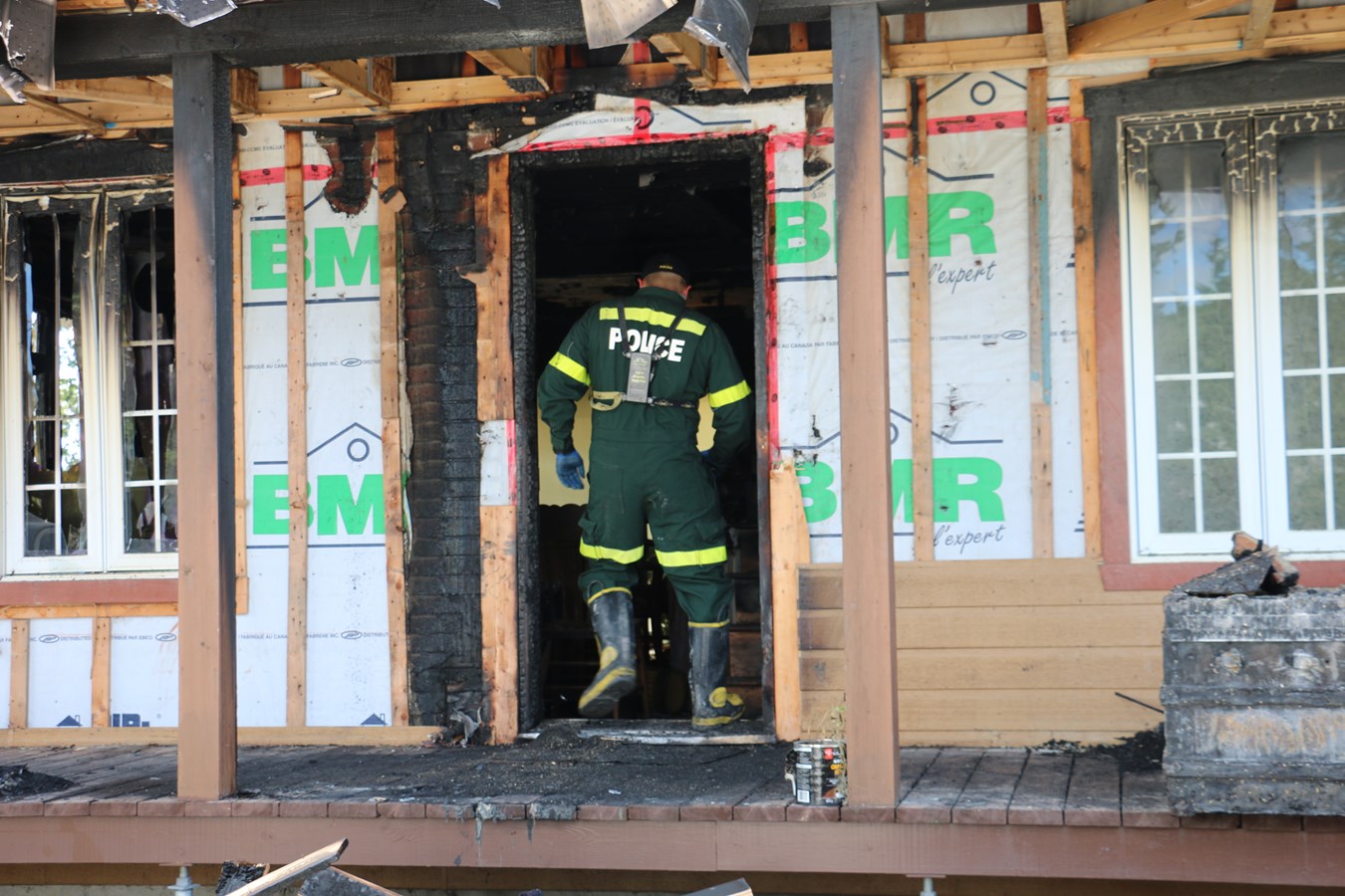 Un adolescent suspecté d'avoir mis le feu à une résidence de LacEtchemin