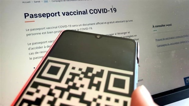 60% des répondants favorables au passeport vaccinal