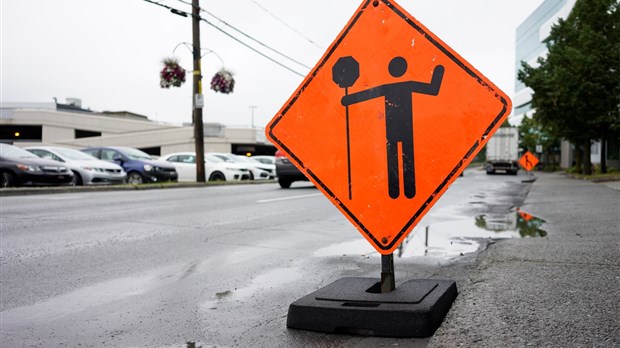 Travaux de réfection de trottoir sur la 1ère Avenue à Saint-Georges