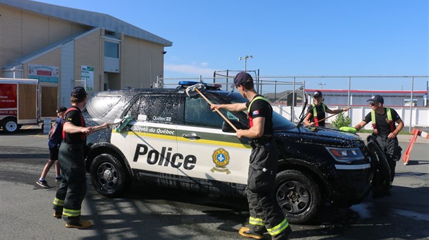Les pompiers d'East-Broughton organisent un lave-auto ce samedi