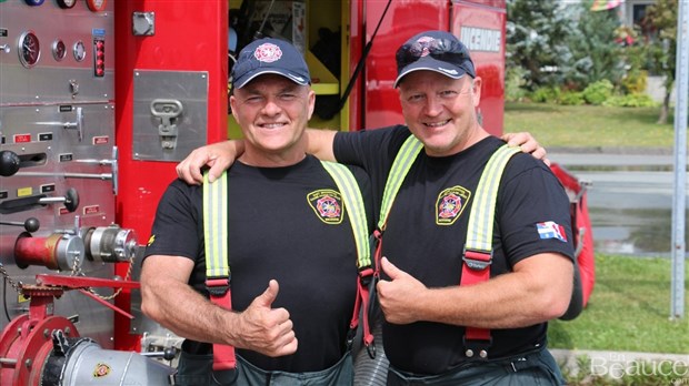 Un record battu pour le 3e lave-auto des pompiers d'East-Broughton