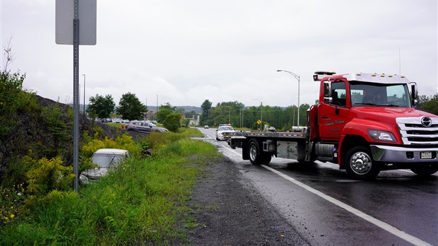 Collision près de Walmart à Saint-Georges