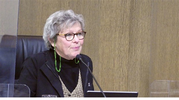Solange Thibodeau candidate du Bloc Québécois pour la Beauce