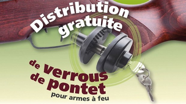 Distribution de verrous de pontet pour sécuriser les armes à feu