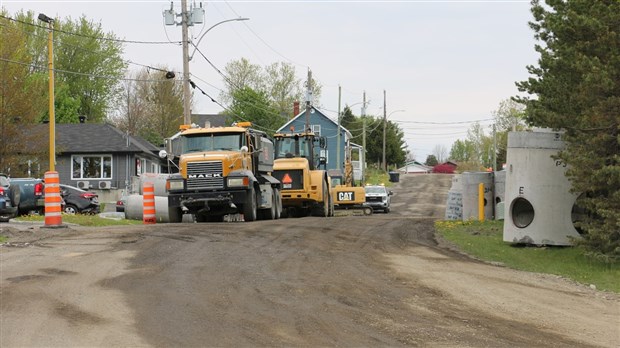 Travaux de pavage sur le Rang 2 jusqu'au 10 septembre 