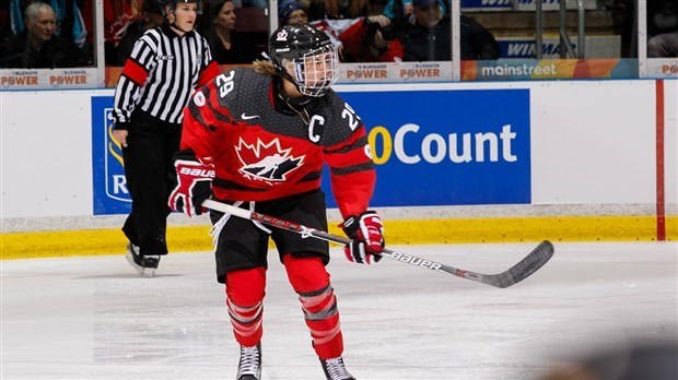 L'équipe canadienne féminine tentera de remporter la médaille d'or