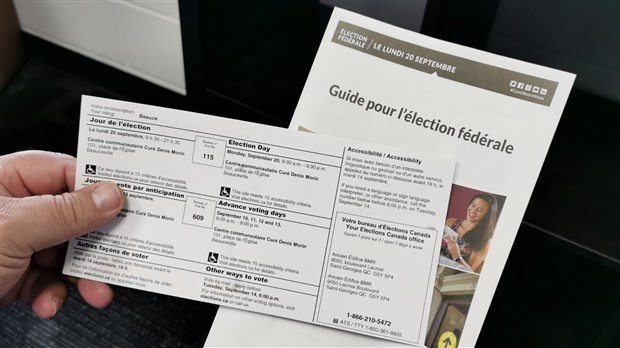 Le vote par anticipation commence aujourd'hui