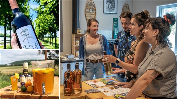 Empruntez la la Route des vins & alcools de Bellechasse-Etchemins 
