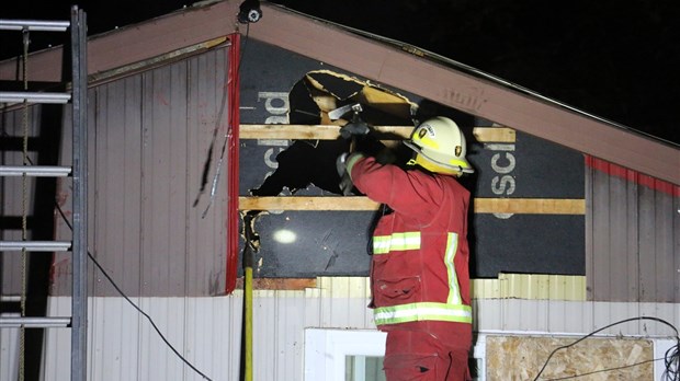 Incendie de résidence à Saint-Joseph-des-Érables
