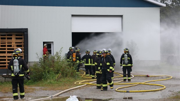 Une nuit active en feux dans la région
