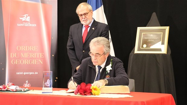 Ordre du mérite georgien: portrait de Pierre Morin