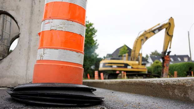 Fermeture d'une section de la 57e Rue à Saint-Georges