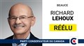 Richard Lehoux est réélu pour un deuxième mandat