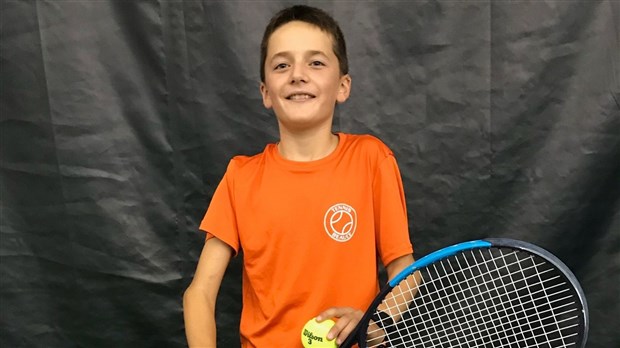 Tennis: Émile Laflamme remporte un tournoi provincial