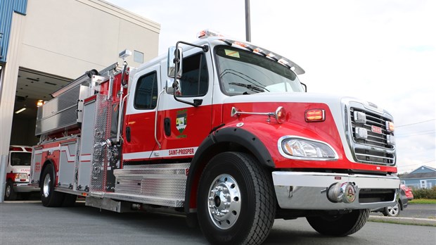 Un nouveau camion incendie pour la municipalité de Saint-Prosper