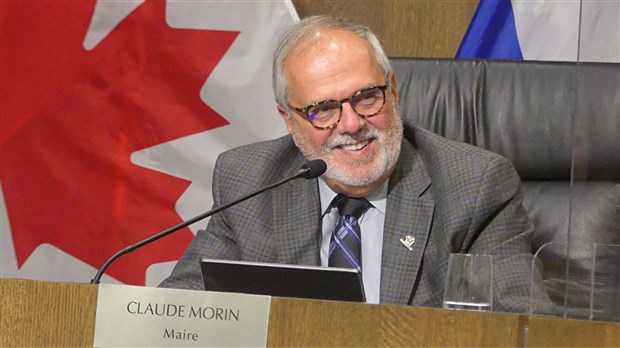 Claude Morin est fier de son équipe de conseillers municipaux