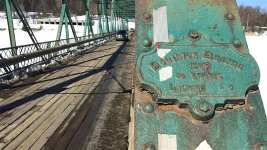 Lambton: les plaques du pont de Fer ont été dérobées