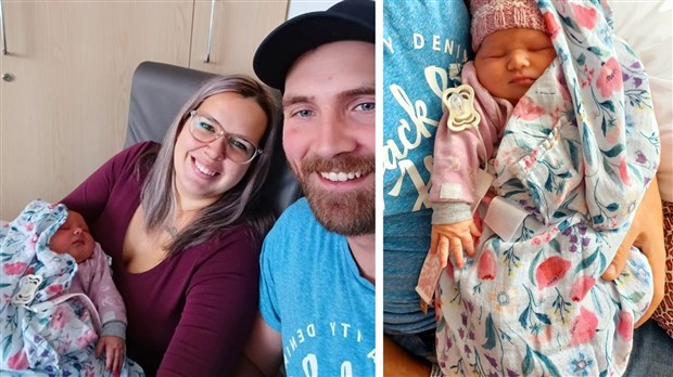 Le premier bébé de l'année en Beauce est une fille!