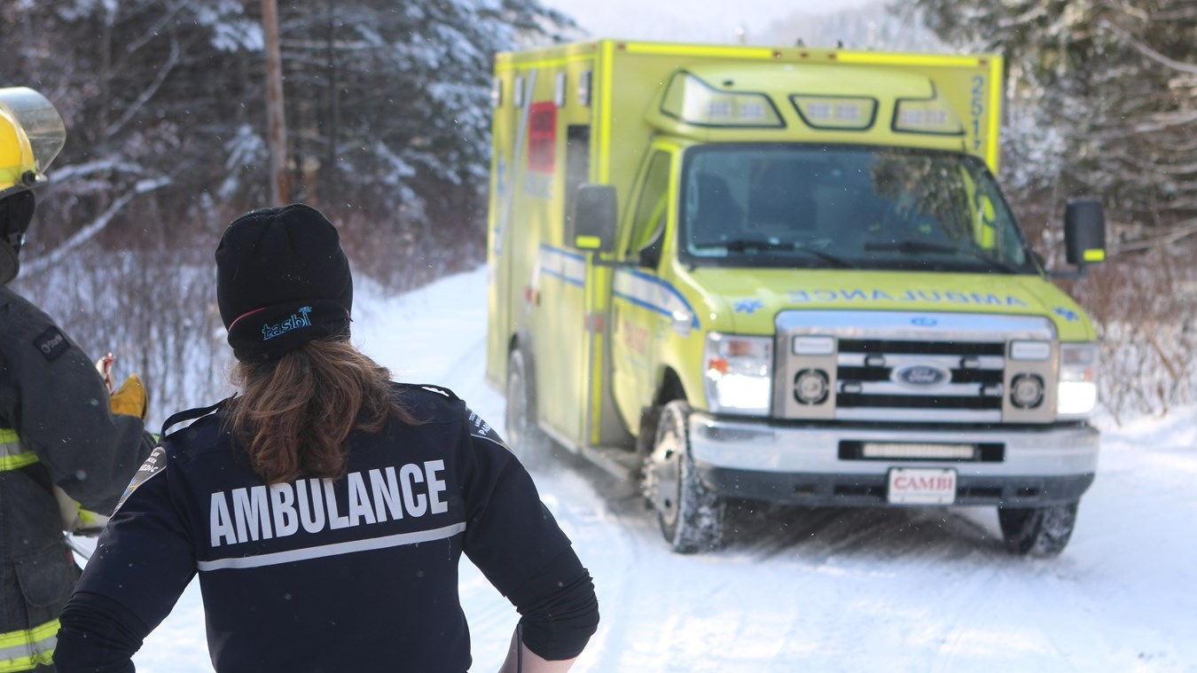 Une motoneigiste gravement blessée à SainteClotildedeBeauce