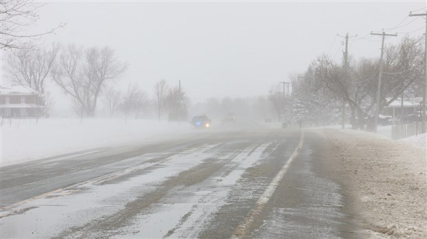 La route 271 fermée à Saint-Éphrem par la ministère des Transports