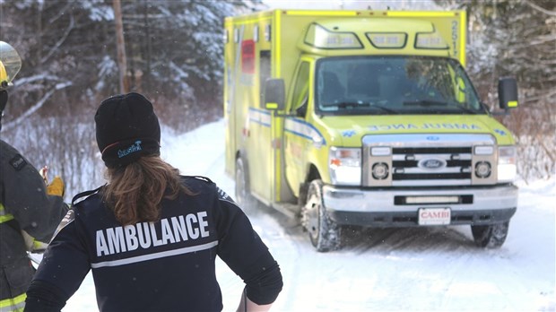 Accident de motoneige à Saint-Bernard: une Montréalaise gravement blessée
