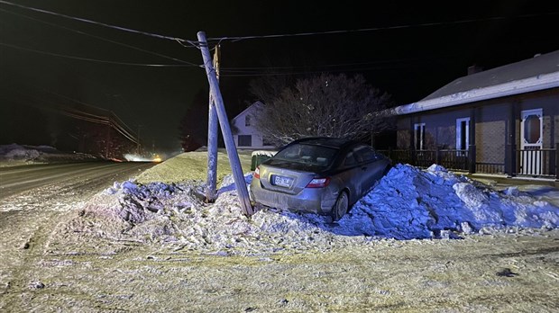 Deux accidents de la route en Beauce