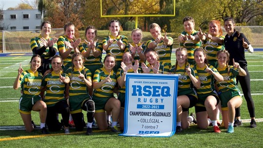 Les Condors rugby féminin sont championnes RSEQ