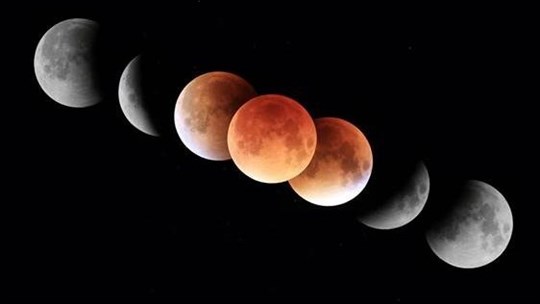 Éclipse totale de la Lune cette nuit