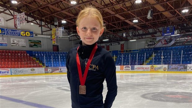 La patineuse Marie-Maxim Bernard est médaillée de bronze