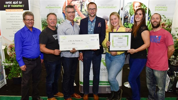 L’Art du Paysage inc. récompensé pour des initiatives RH innovantes