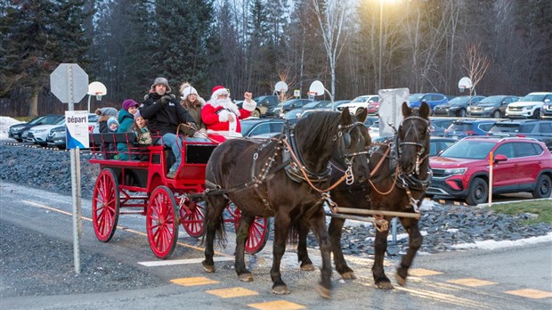 Féérie de Noël à Beauceville: plus de 750 participants