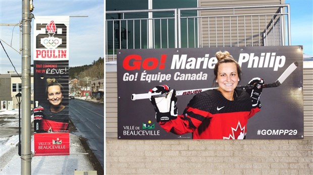 Beauceville s'affiche aux couleurs de sa capitaine!