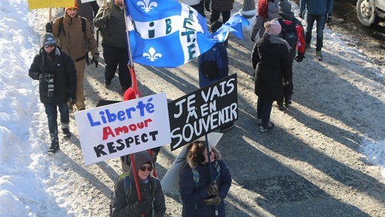 À travers la lentille de notre photojournaliste: spécial Manif de Québec