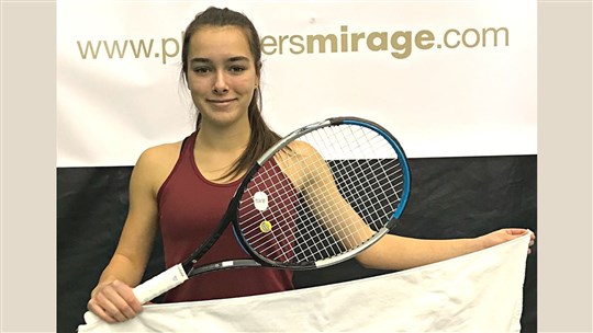 Tennis: Alizée Poulin participera au Championnat québécois