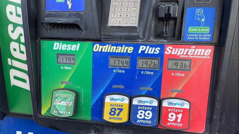 Des prix à certaines pompes à essence ont explosé ce matin