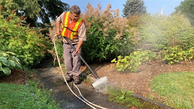 Saint-Georges adopte un procédé thermique environnemental pour désherber