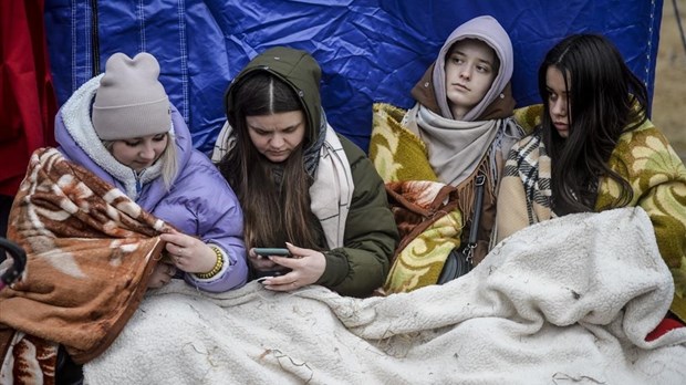 Campagne de dons pour les réfugiés ukrainiens