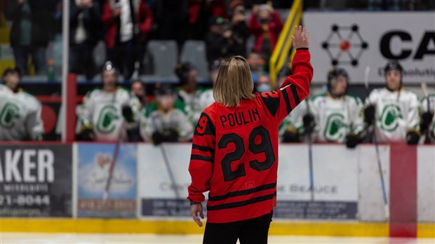Les Condors remportent leur 2e match des séries sous les yeux de Marie-Philip Poulin
