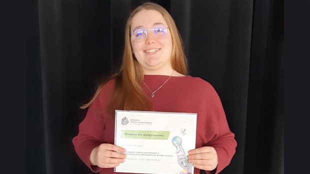 Marianne Forgues gagne la première étape d'un concours environnemental