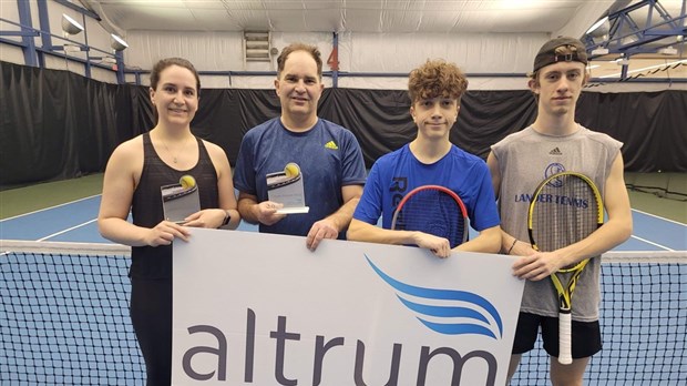 Coupe Altrum de Tennis Beauce: un franc succès