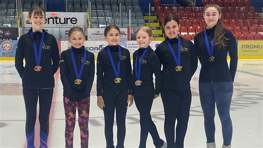 Six médailles pour les patineuses du Club de patinage artistique de Saint-Georges