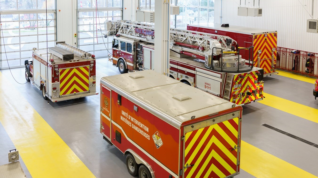 La caserne de pompiers de Saint-Georges ouvre ses portes au public