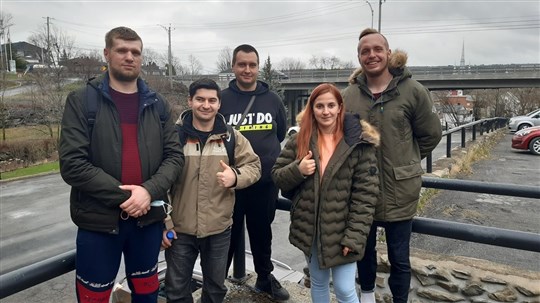 Cinq réfugiés ukrainiens s'établissent à Saint-Georges